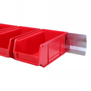 Parts Bins & Wall Rail Set 20 x Size 2
